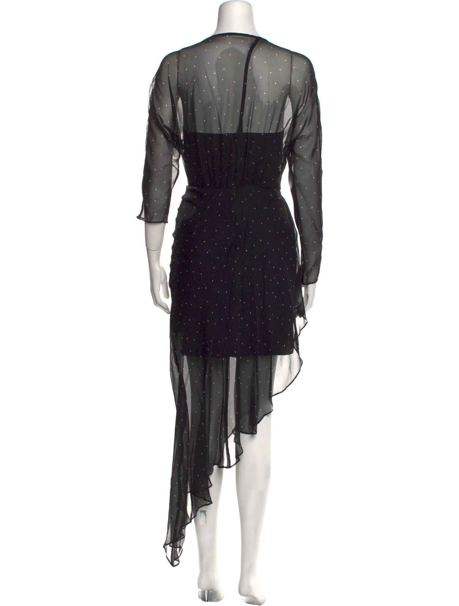 Michelle Mason Silk Mini Dress